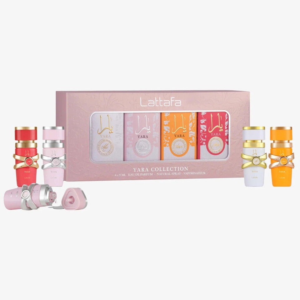 Lattafa - Yara Collection Mini ( Yara, Yara Moi, Yara Tous, Yara Candy ) 4Pc Set ( W )