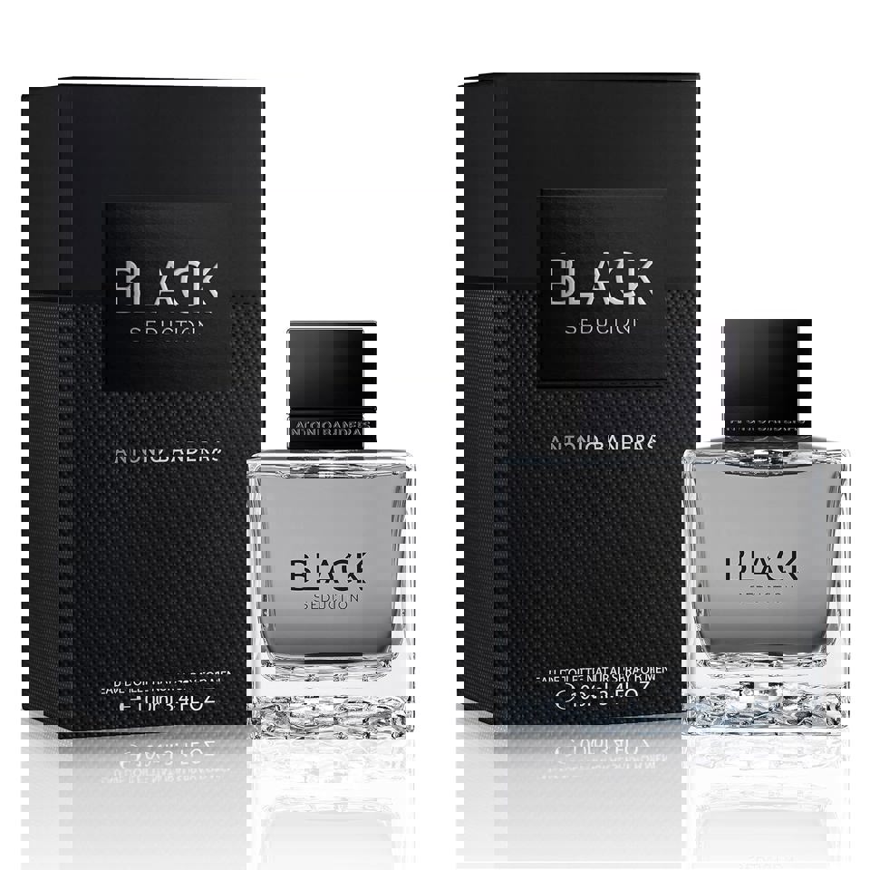 Antonio Banderas - Black Seduction Edt ( M ) 3.4 Oz