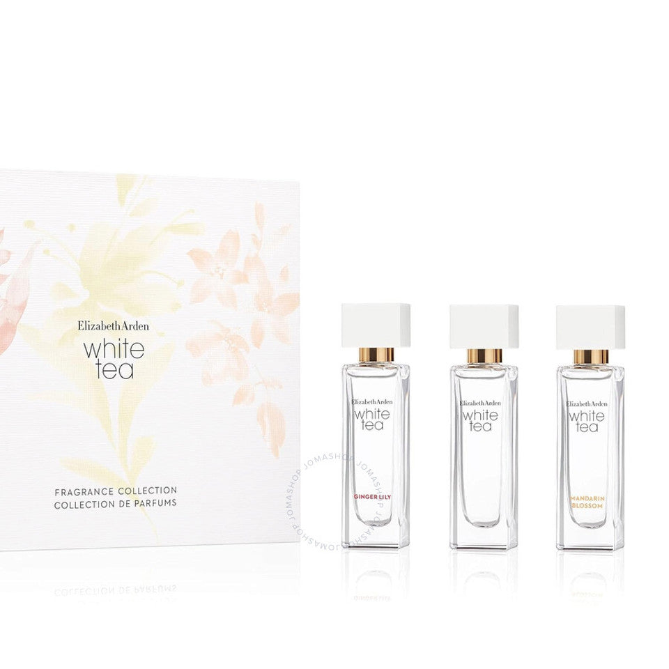 Elizabeth Arden - Mini White Tea Ginger Lily, White Tea, White Set 3Pc Set ( W )