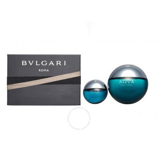 Bvlgari - Aqua 2Pc Set ( 3.4Oz Edt+ 1/2Oz Edt ) ( M )
