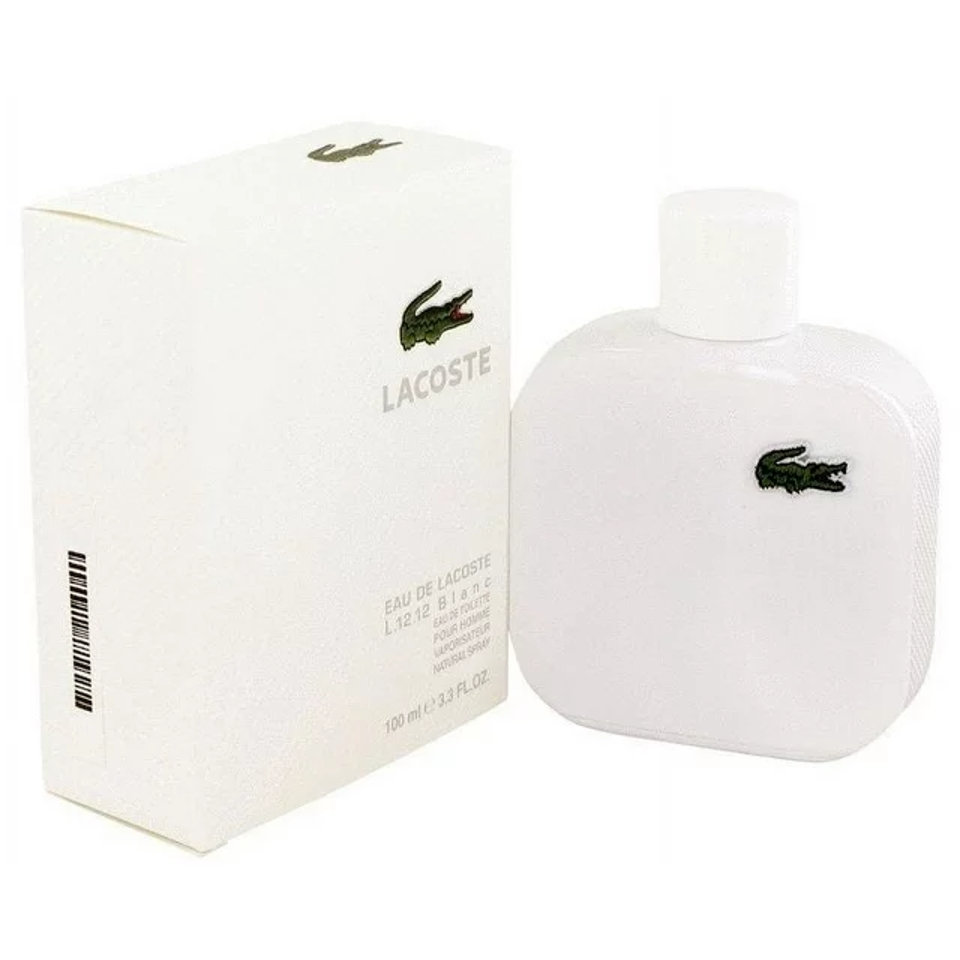 Lacoste - L.12.12 Blanc Edt ( M ) 3.4 Oz