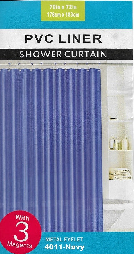 4011-1 Pvc Solid Liner With 12 Metal Eyelet 70*72"