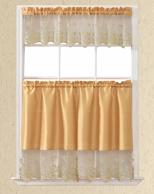 Bt597-Polyester Kitchen Curtain