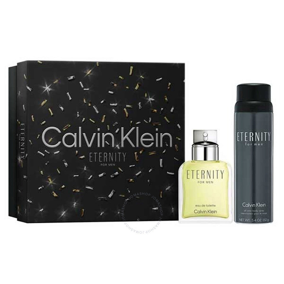 Calvin Klein - Eternity Edt ( 3.4 Edt + 5.0 Oz Deo )2Pc Set ( M ) 3.4 Oz