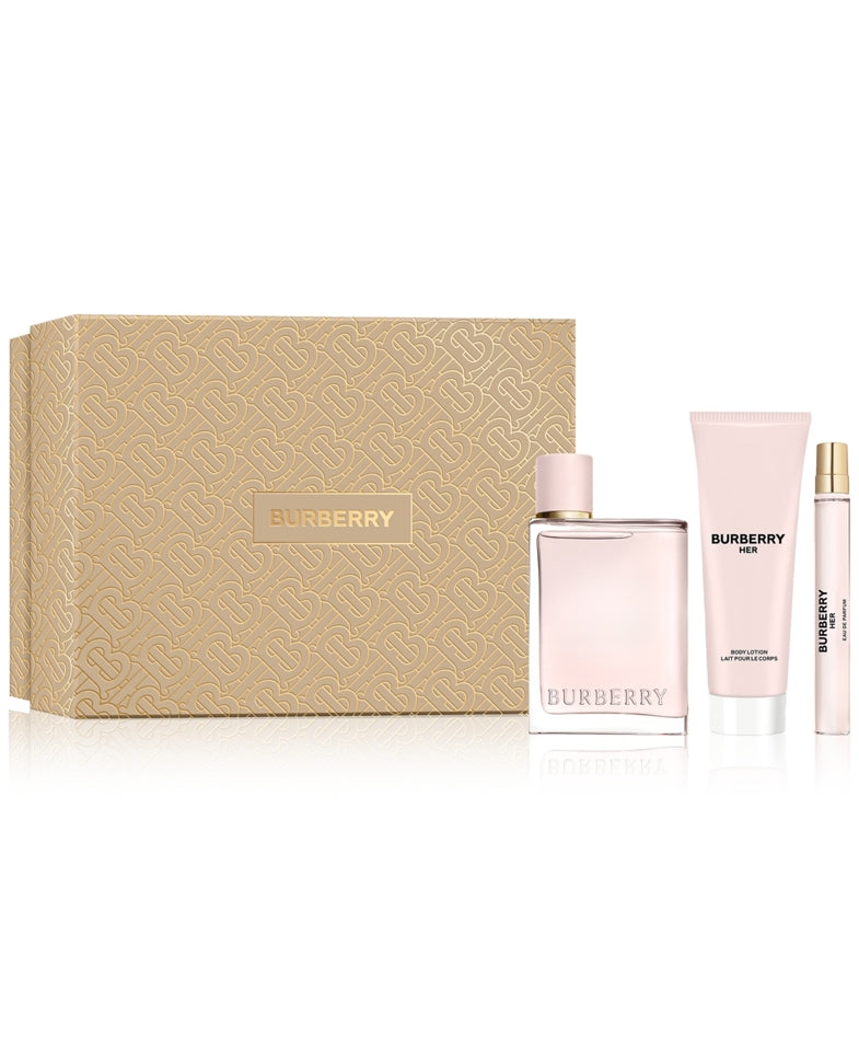 Burberry - Her 3Pc Set Edt ( W ) 3.4 Oz
