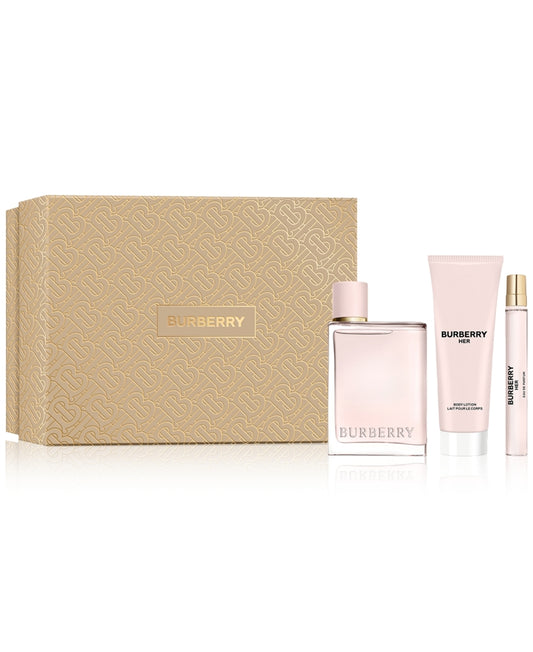 Burberry - Her 3Pc Set Edt ( W ) 3.4 Oz