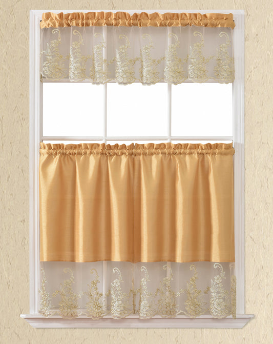 Bt596-Polyester Kitchen Curtain