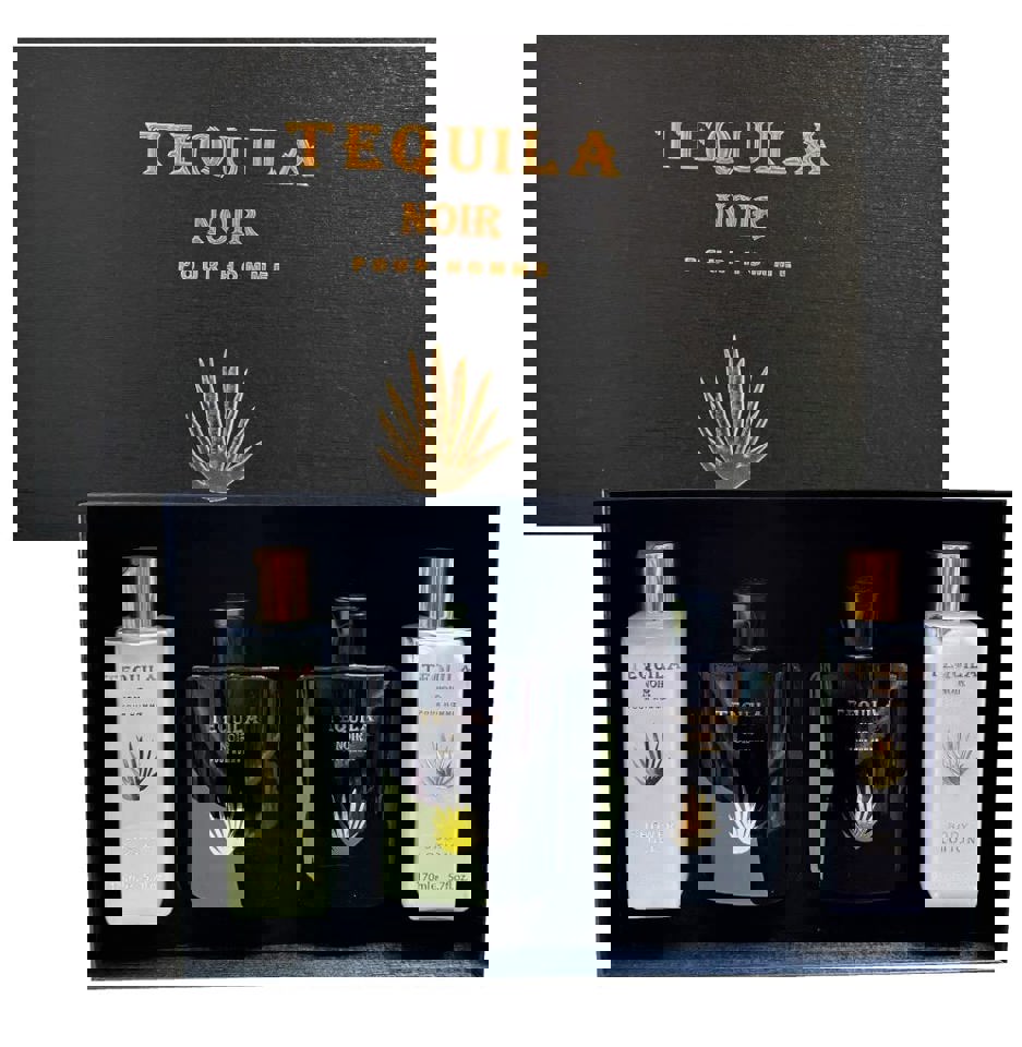 Tequila Perfumes - Tequila Noir 4Pc Set ( M ) 3.4 Oz