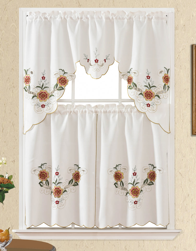 Bt343- Polyester Kitchen Curtain