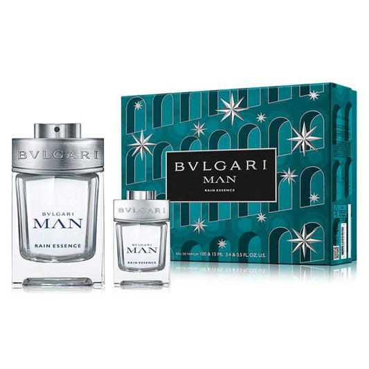 Bvlgari - Man Rain Essence ( 3.4 Edp + 10Ml ) Edp ( M ) 3.4 Oz