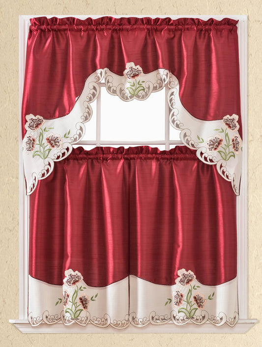 Bt418- Polyester Kitchen Curtain