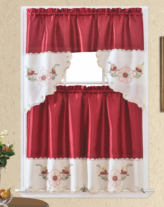 Bt383- Polyester Kitchen Curtain