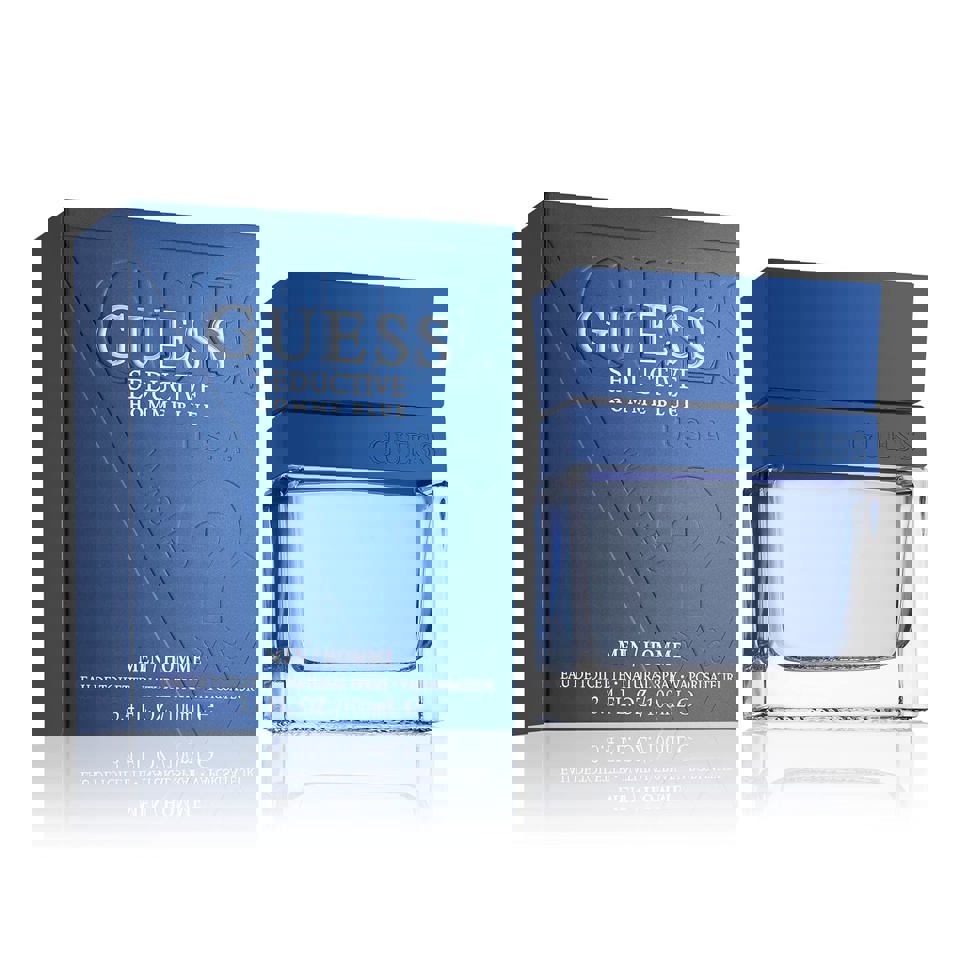 Guess - Seductive Blue Edt ( M ) 3.4 Oz