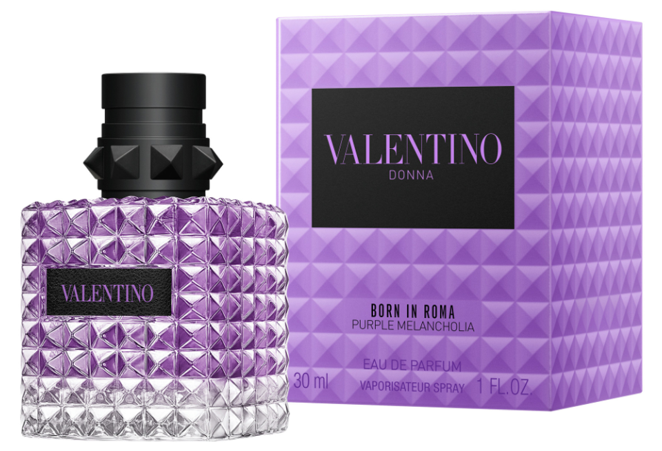 VALENTINO BEAUTY - BORN IN ROMA DONNA PURPLE MELANCHOLIA EDP ( W ) 1.0 OZ