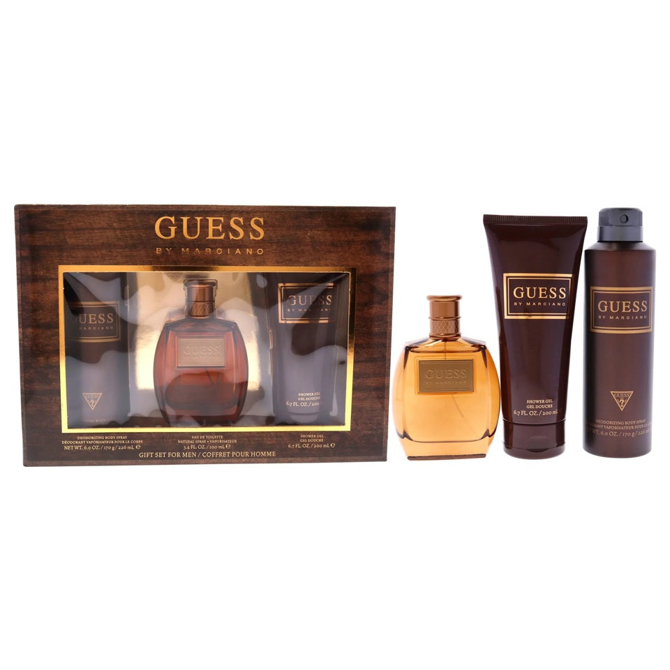 Guess - Marciano 3Pc Set ( 3.4 Edt + 6.7 Sg + 6.0 Body Spy ) ( M )
