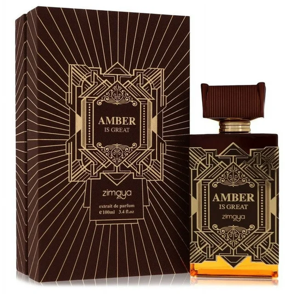 Afnan - Zimaya Amber Is Great Edp ( U ) 3.4 Oz