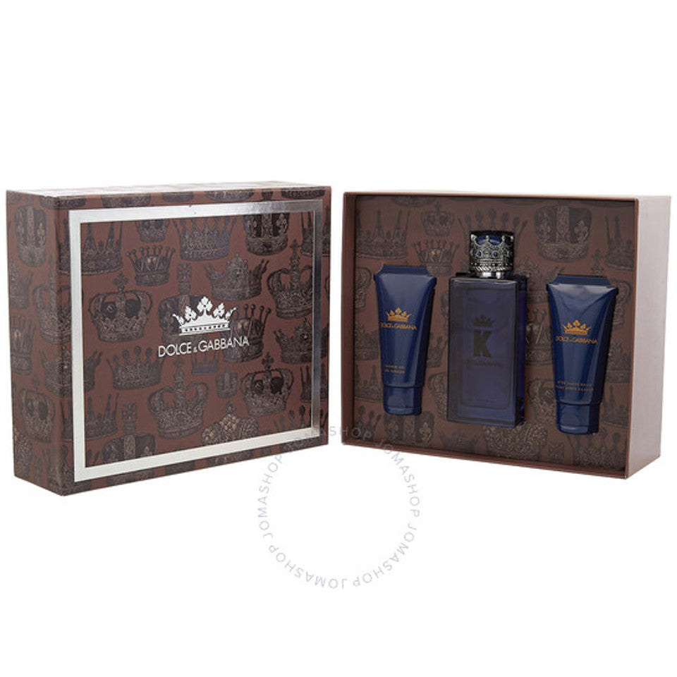 Dolce & Gabbana - K ( 3.3 Edp + 50Ml Sg + 50Ml As ) 3Pc Set ( M ) 3.3 Oz