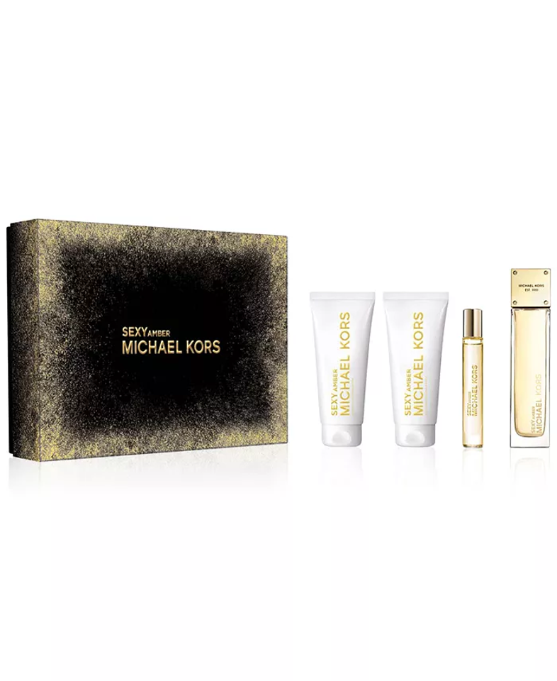 Michael Kors - Sexy Amber Edp 4Pc Set ( W ) 3.4 Oz
