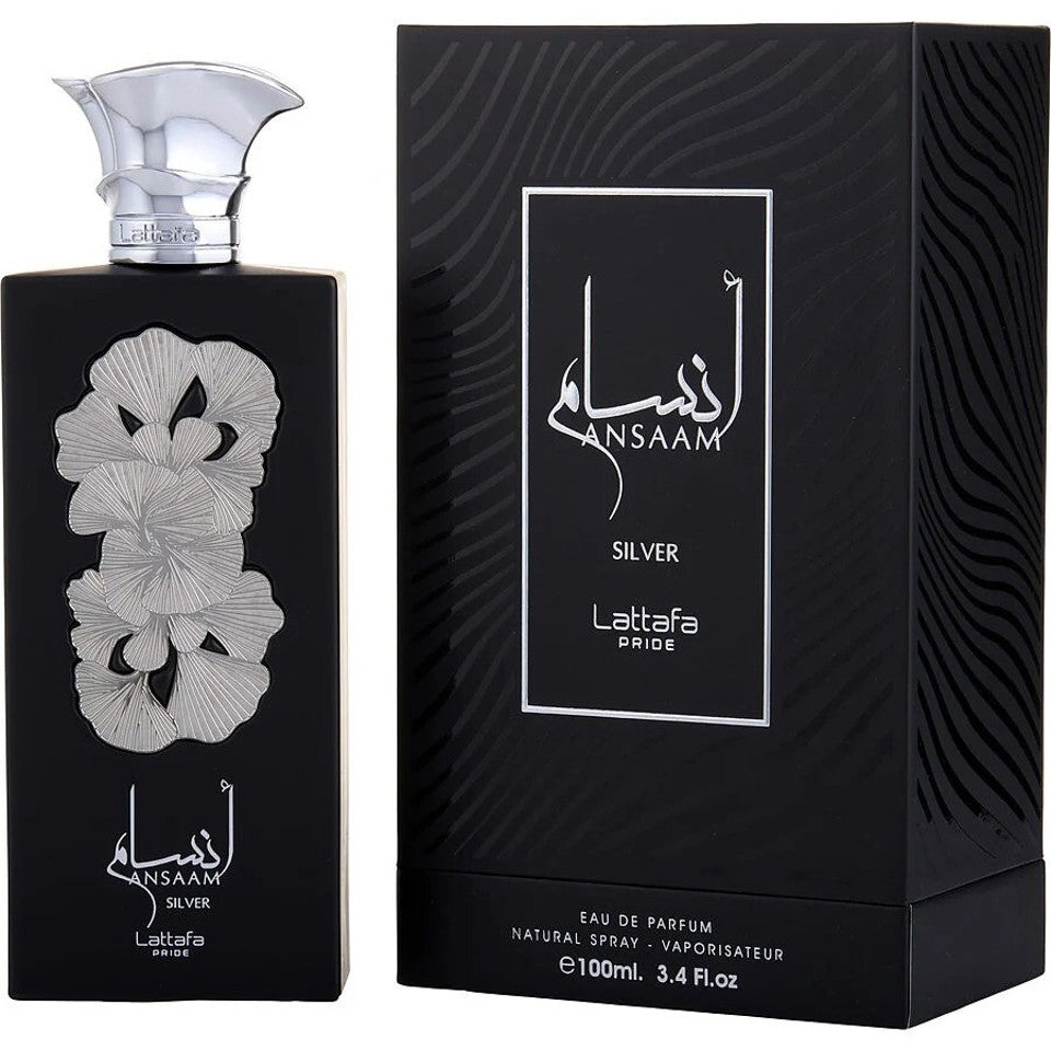 LATTAFA - ANSAAM SILVER EDP ( W ) 3.4 OZ