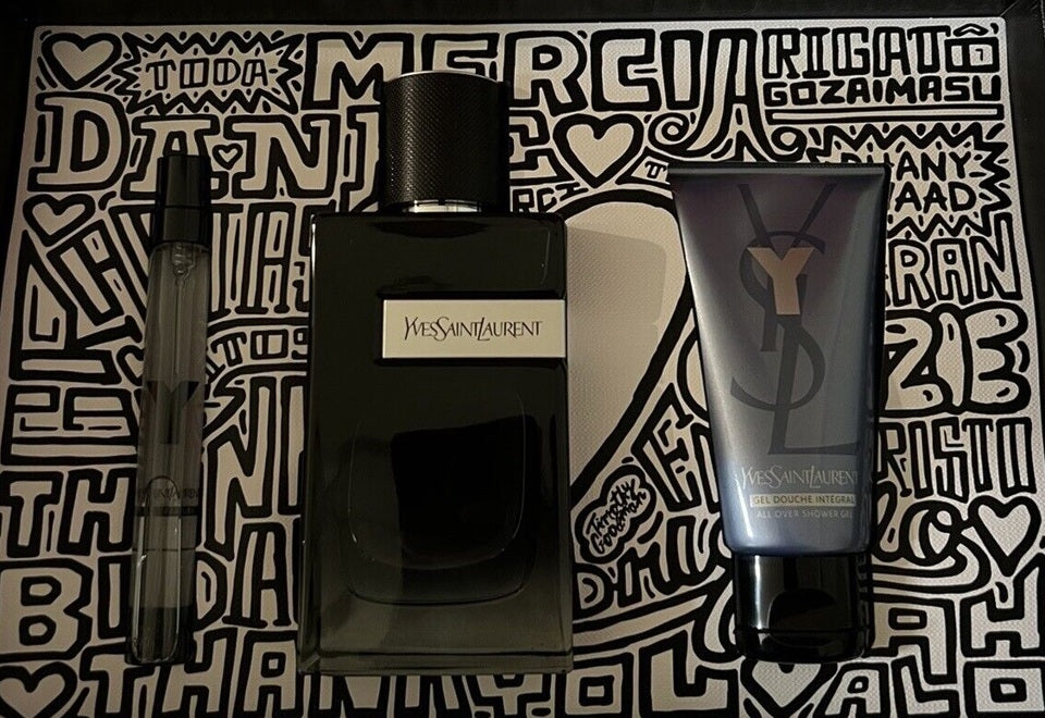 Ysl - Y 3Pc Set 0.33 Edp, S/G White Box ( M ) 3.4 Oz