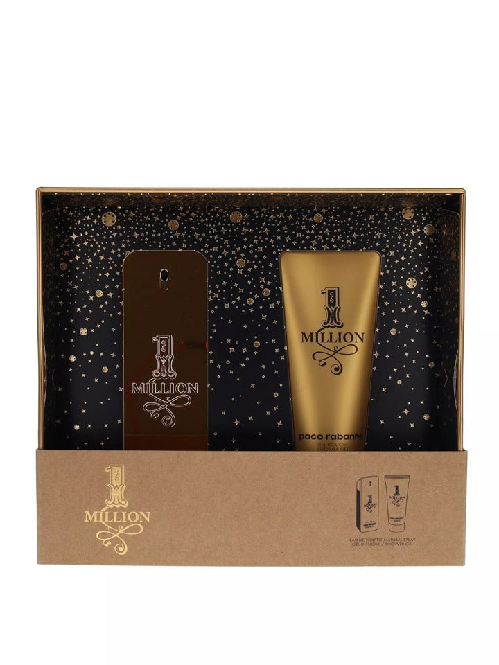 Paco Rabanne - 1 Million 2Pc Set ( 3.4 Edt + 3.4 As ) ( M )