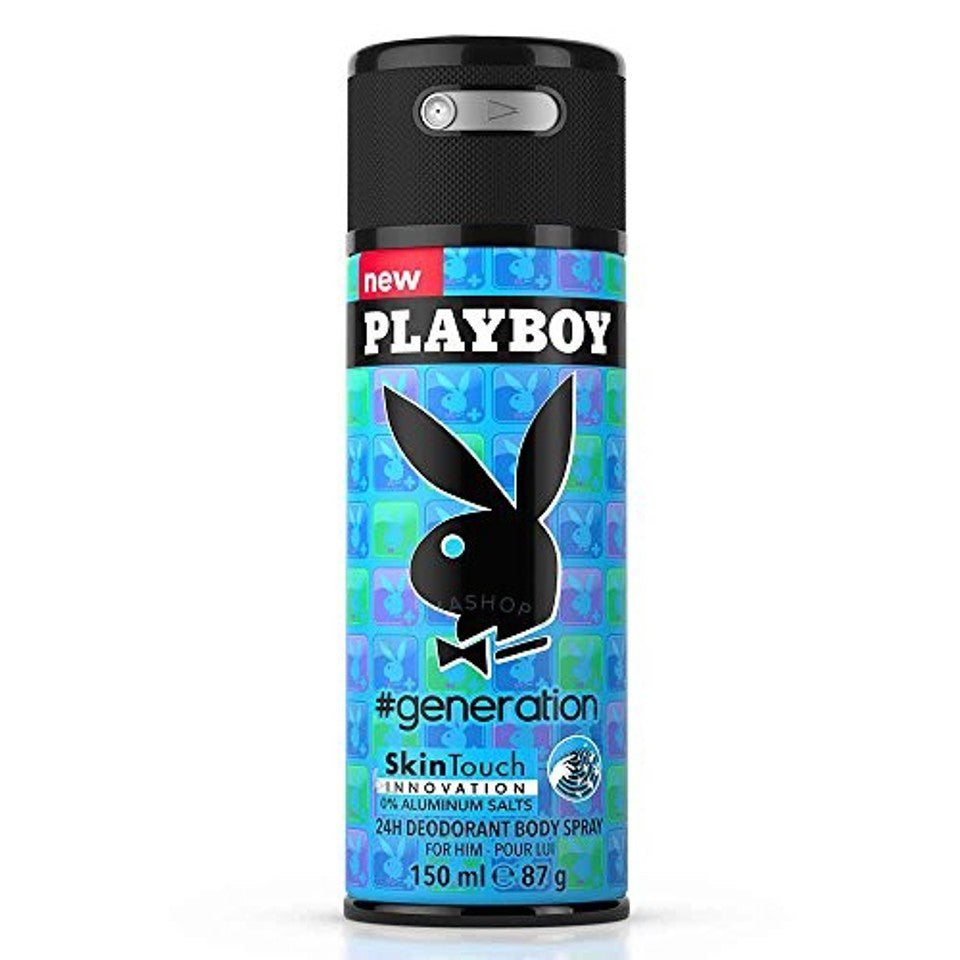 Playboy -#Generation For Him Body Spray ( M ) 5.0 Oz