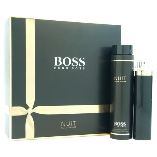 Hugo Boss - Nuit Pour Femme 2Pc Set Edp Body Lotion 6.7 Oz ( W ) 2.5 Oz