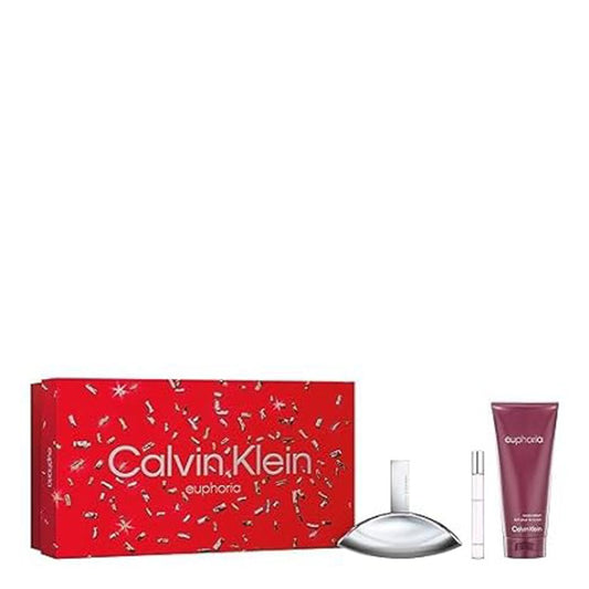 Calvin Klein - Euphoria 3Pc Set 3.3 Oz As 15 Ml Edt ( M ) 3.4 Oz