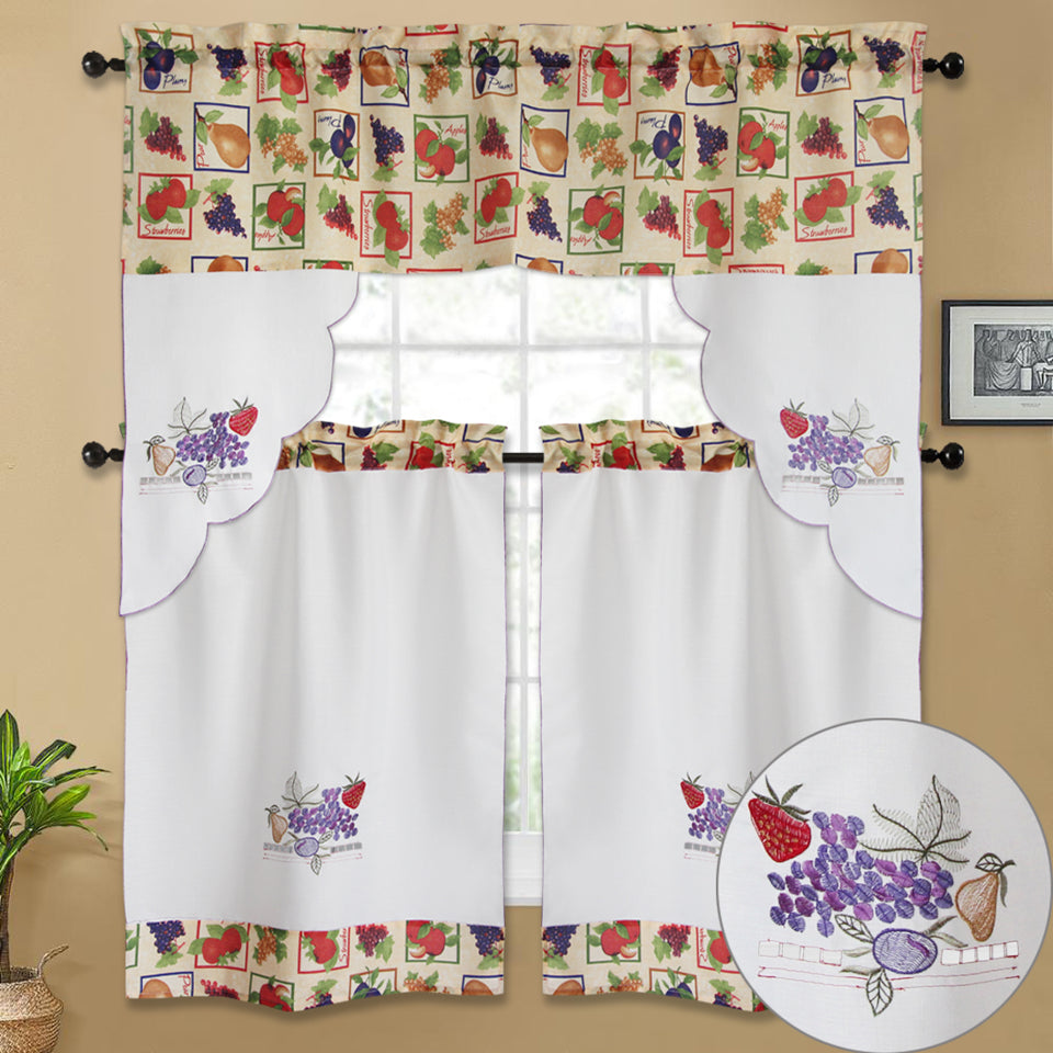 Bt592-Kitchen Curtain Set