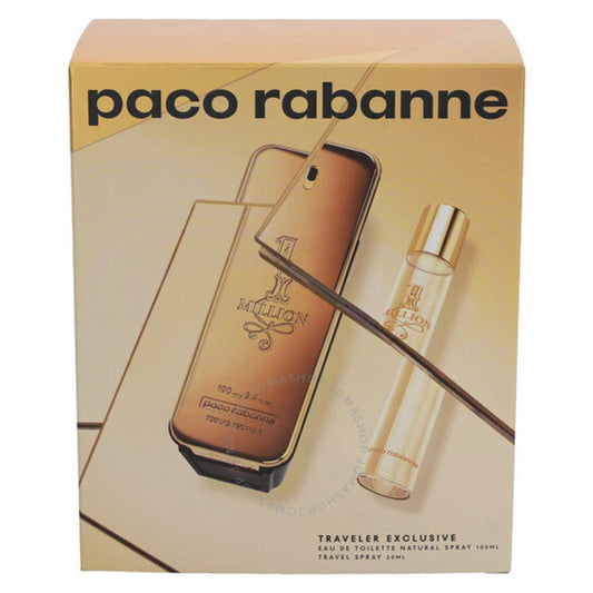 Paco Rabanne - 1 Million ( 3.4 Edt + 10 Ml ) 2Pc Set ( M )