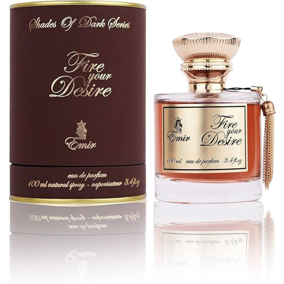 FRAGRANCE WORLD - EMIR FIRE YOUR DESIRE EDP ( M ) 3.4 OZ