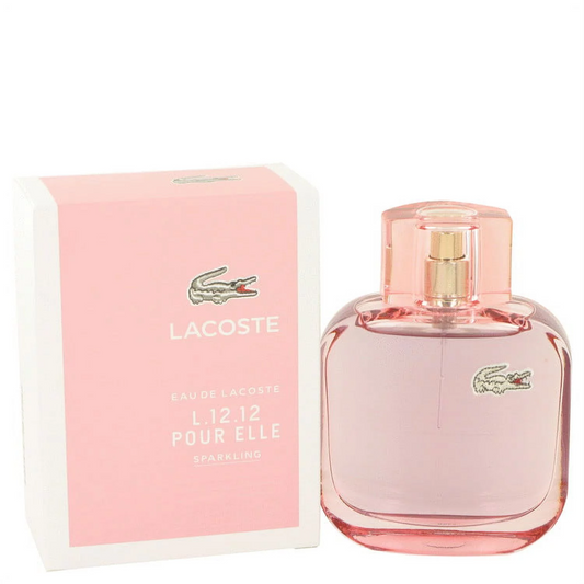 Lacoste - L.12.12 Elle Sparkling Edt ( W ) 3 Oz