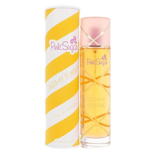 AQUOLINA - PINK SUGAR CREAMY SUNSHINE EDT ( W ) 3.4 OZ