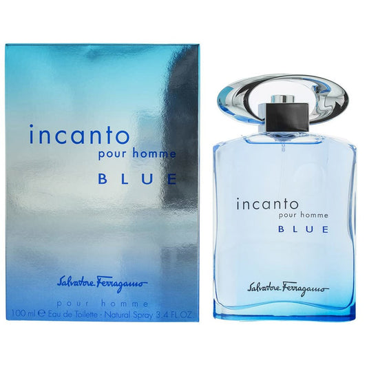 Salvatore Ferragamo - Incanto Blue ( M ) 3.4 Oz