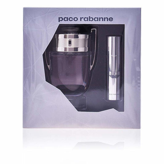 Paco Rabanne - Invictus ( 3.4 Edt + 10Ml Edt ) 2Pc Set ( M )