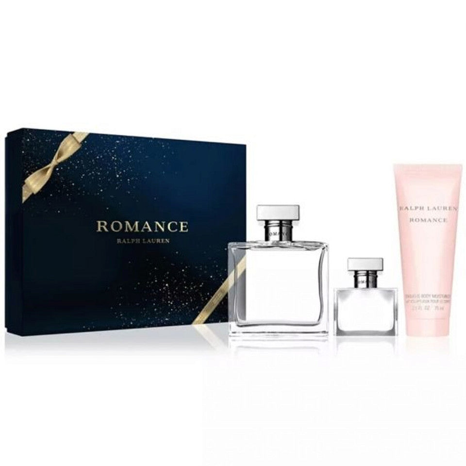 Ralph Lauren - Romance 3Pc Set ( 3.4 Edp + 1.7 Edp + 2.5 Bl ) ( W )