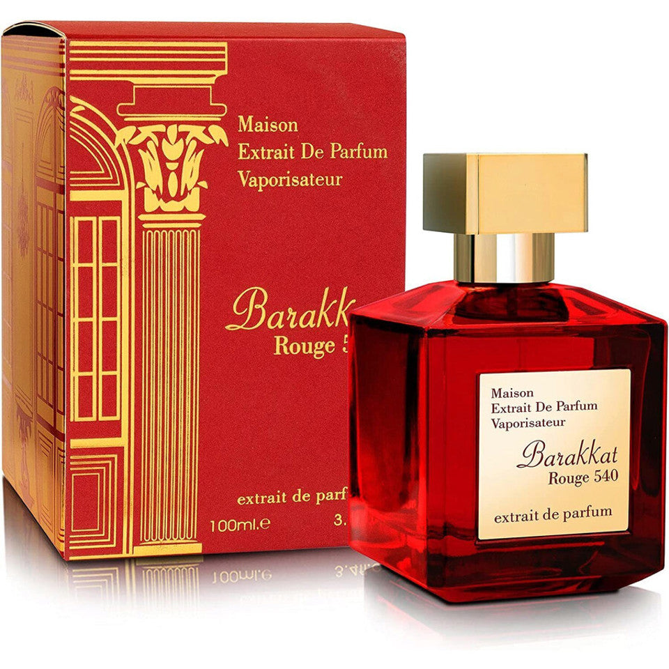 FRAGRANCE WORLD - BARAKKAT ROUGE 540 EXTRAIT DE PARFUM ( W ) 3.4 OZ