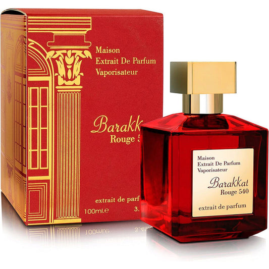 FRAGRANCE WORLD - BARAKKAT ROUGE 540 EXTRAIT DE PARFUM ( W ) 3.4 OZ