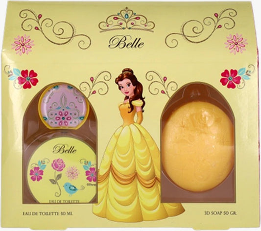 Disney - Disney Belle 2Pc Set ( 1.7 Edt + 3D Soap (C) ) ( W ) 3.4 Oz