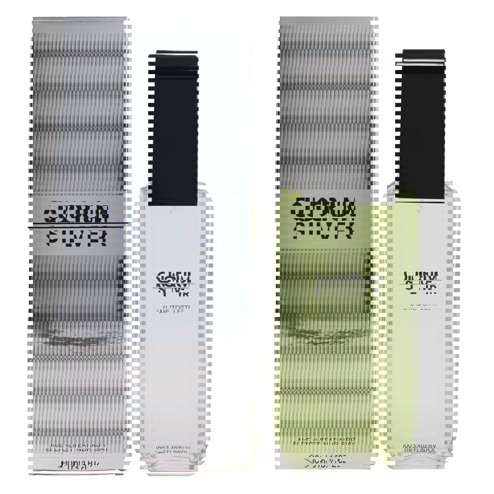Antonio Puig - Quorum Silver Edt ( M ) 3.4 Oz