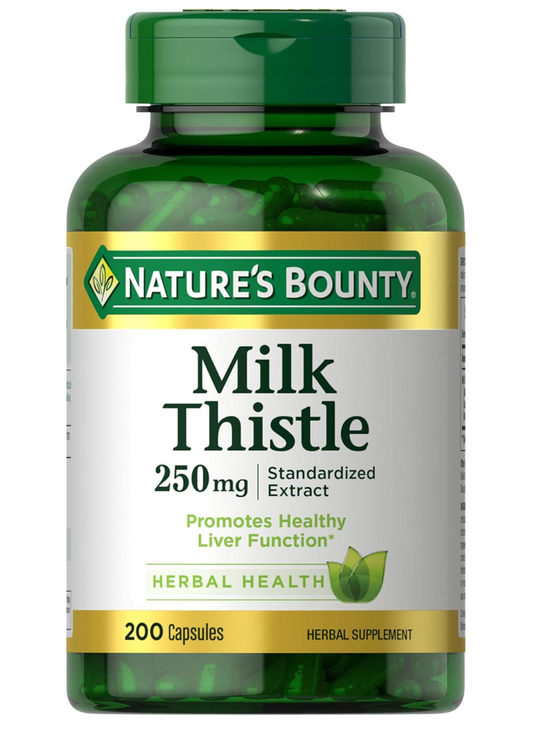 Nature's Bounty Milk Thistle Capsules