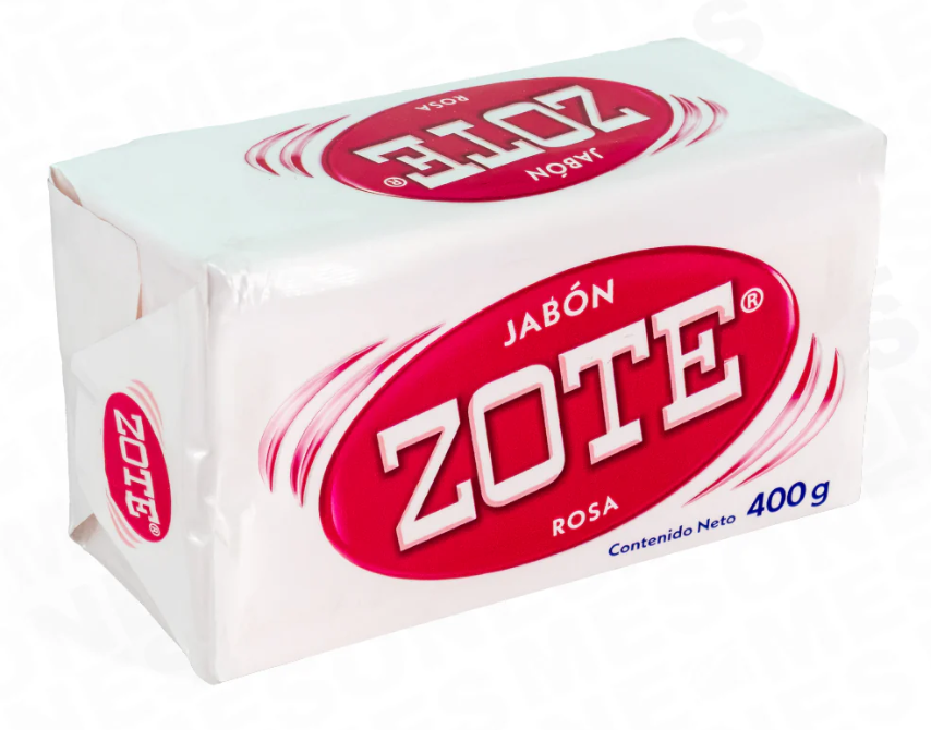 ZOTE White Laundry Soap Bar 400g (14.1 oz)
