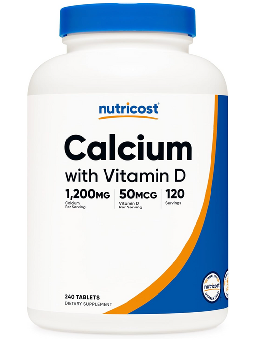 Nutricost Calcium with Vitamin D