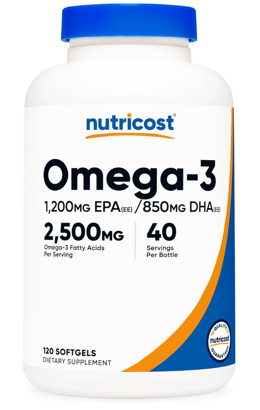 Nutricost Omega 3 Fish Oil