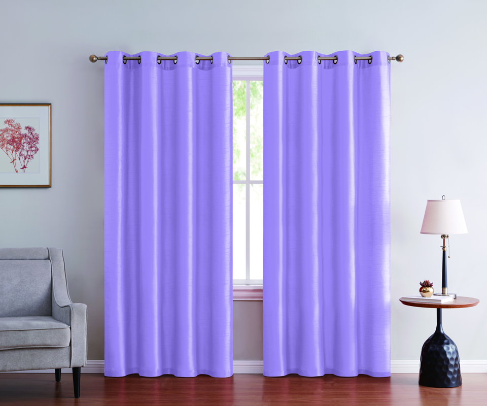 4002-84 ALEXANDRA FAUX SILK GROMMET PANEL 55*84" reorder