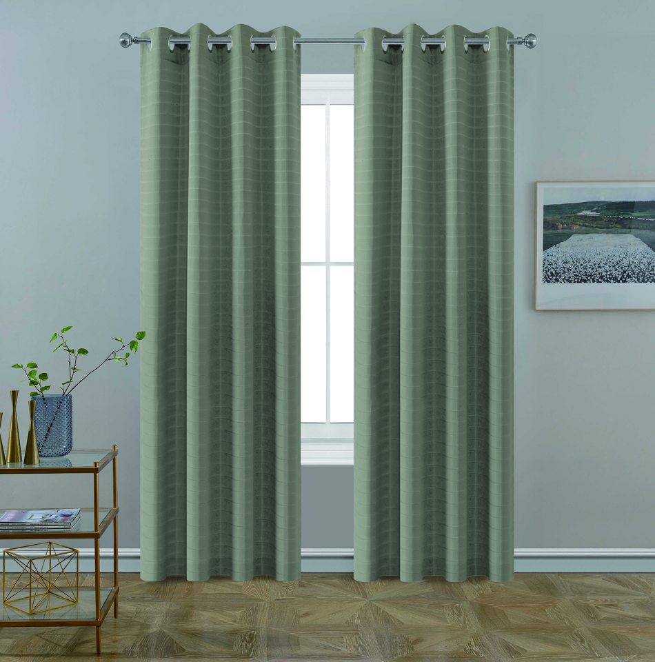 BT252-84 SUMMER JACQUARD WINDOW CURTAIN