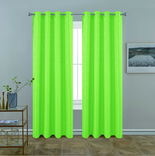 BT255-84 KAITLYN JACQUARD WINDOW CURTAIN