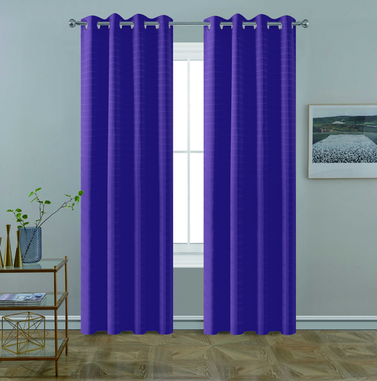 BT258-63 SUMMER JACQUARD WINDOW CURTAIN WITH FOAM BACKING 54X63IN