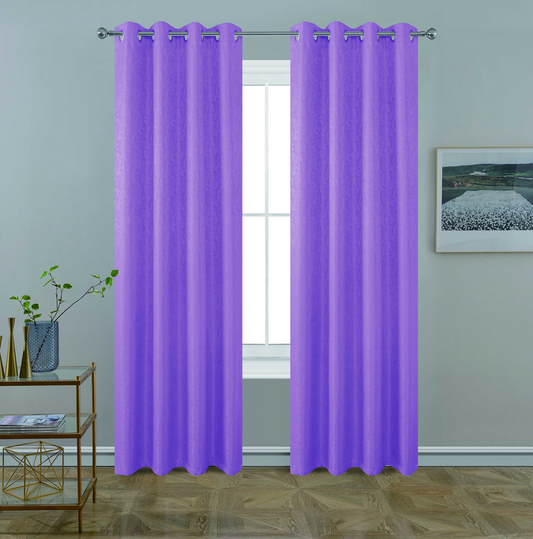 BT260-84 RICKY JACQUARD WINDOW CURTAIN WITH FOAM BACKING 54X84IN