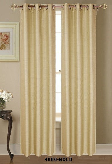 4006-63 DESTINY 2PC FAUX SILK BLACKOUT 37*63"*2